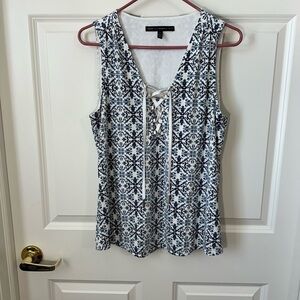 White House Black Market Double Layered Tank Top Size M